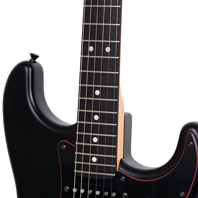 Fender Limited Edition Made in Japan Hybrid Stratocaster HSS Gülağacı Klavye Noir w/Bag Elektro Gitar